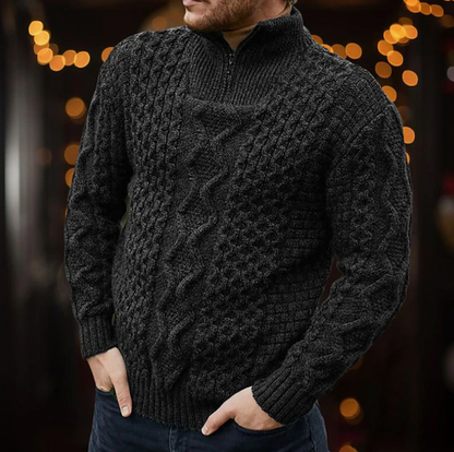 Bequemer Strickpullover für Herren