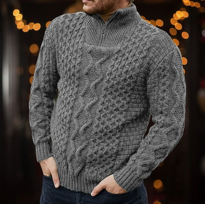 Bequemer Strickpullover für Herren