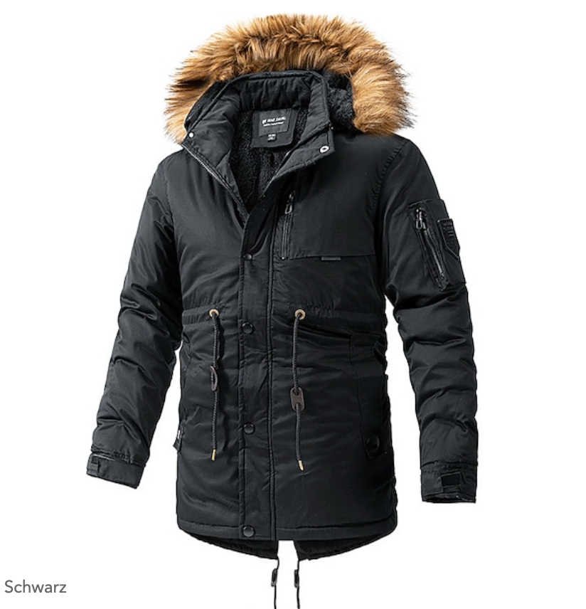 Iason - Moderne Herren Winterjacke Elegant - IdealeKleiden