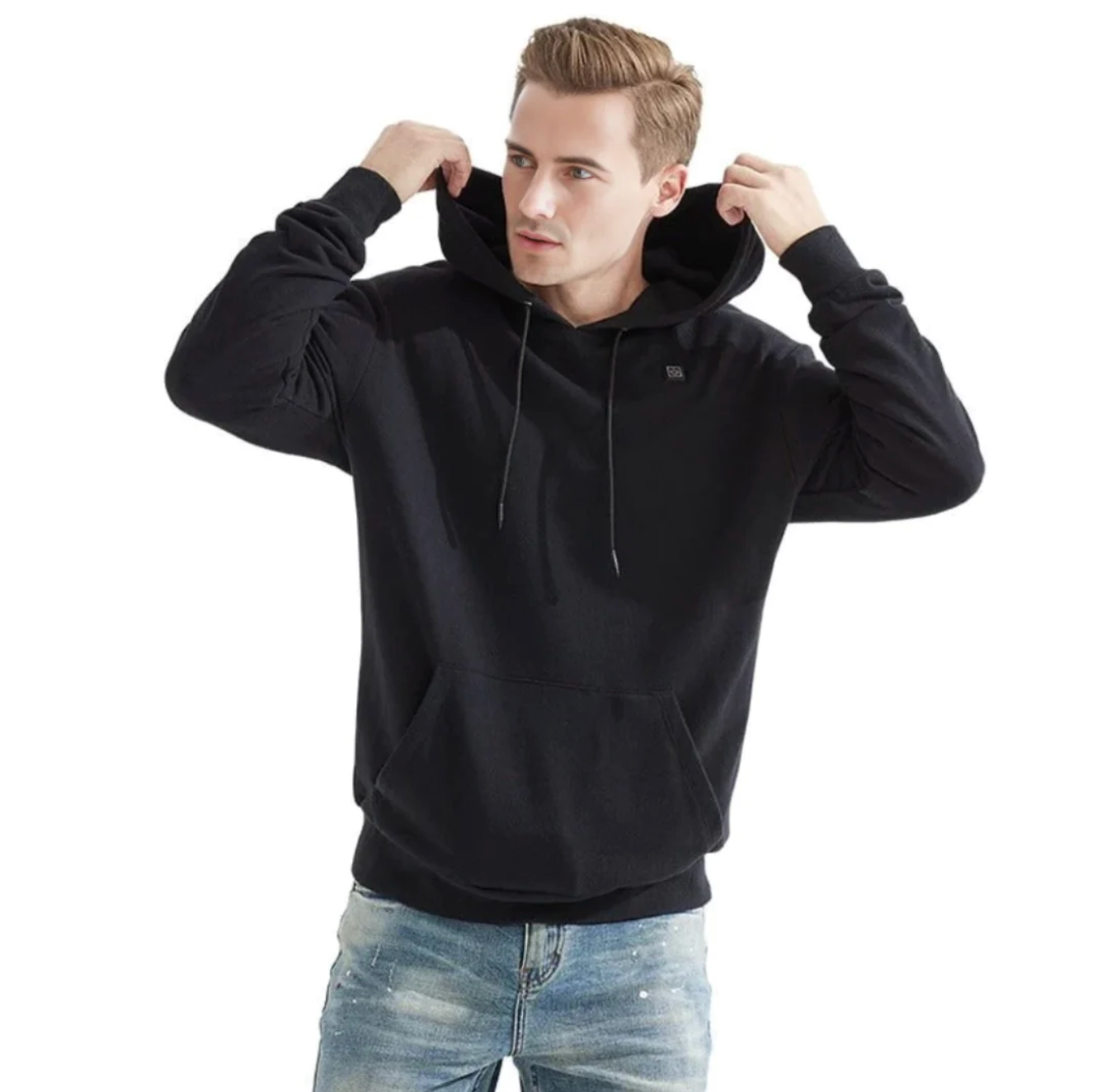Heizbarer Hoodie Warm Isoliert - IdealeKleiden