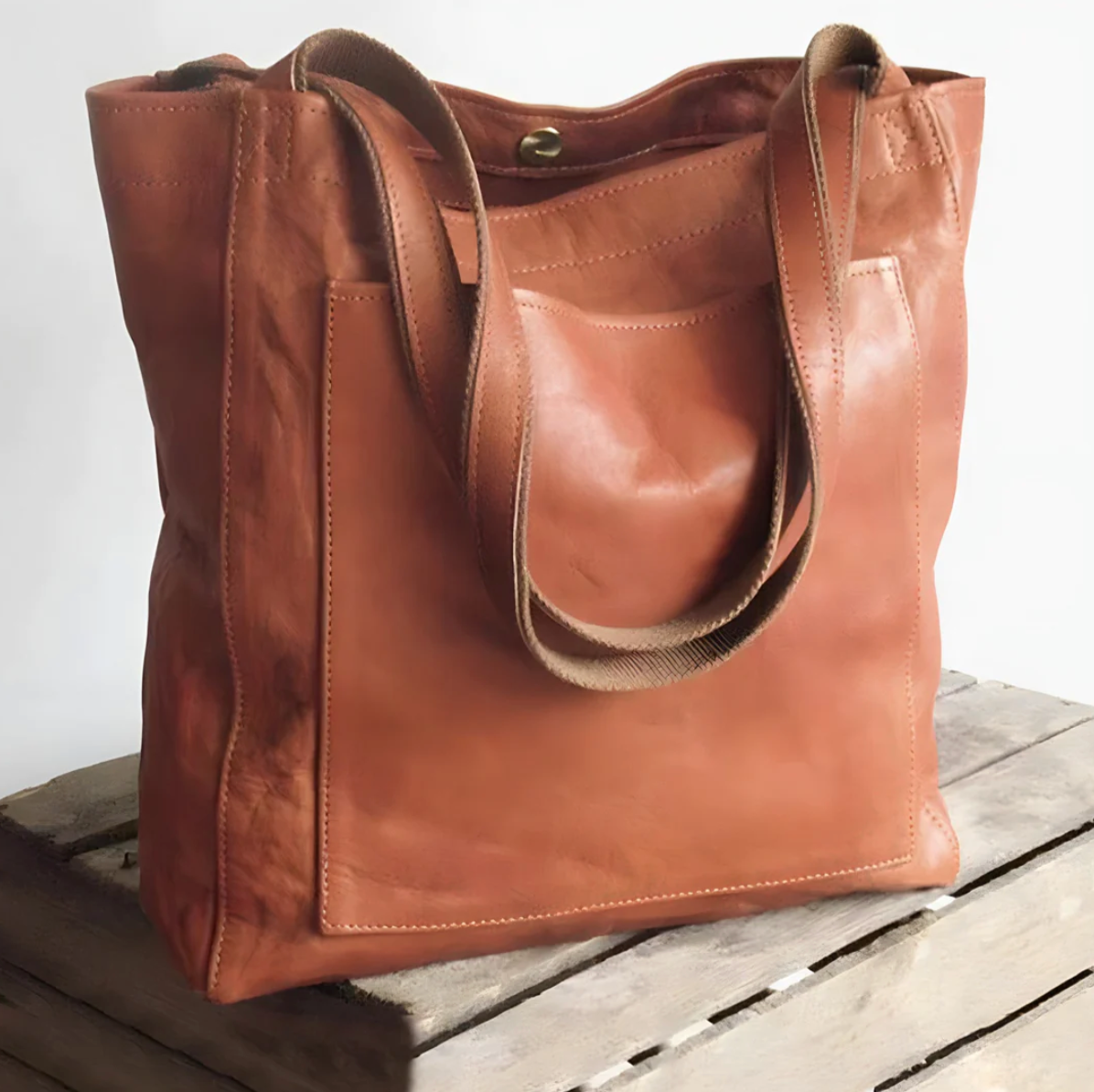 Leder-Tasche Handmade Elegant Design - IdealeKleiden