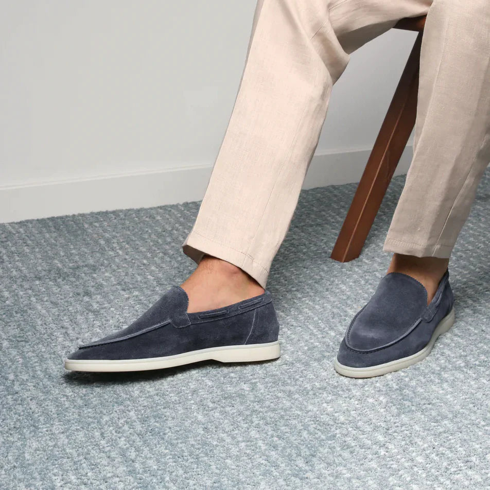 Valerio - Elegante Leder Loafer Schuhe für Herren - IdealeKleiden