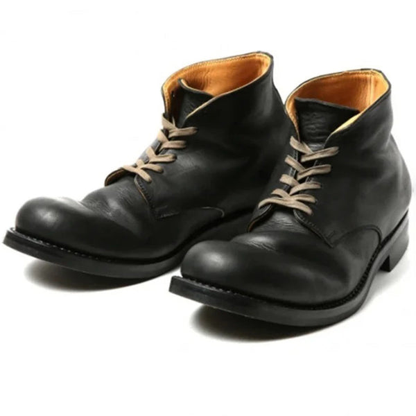 Robuste Herrenstiefel Klassik Leder - IdealeKleiden