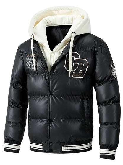 Herrenjacke Kapuze Lässig Sportlich