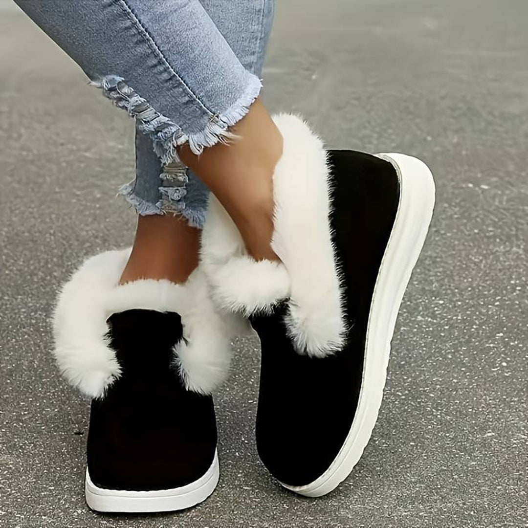 Warme Winter Schuhe Damen Samt Stiefel