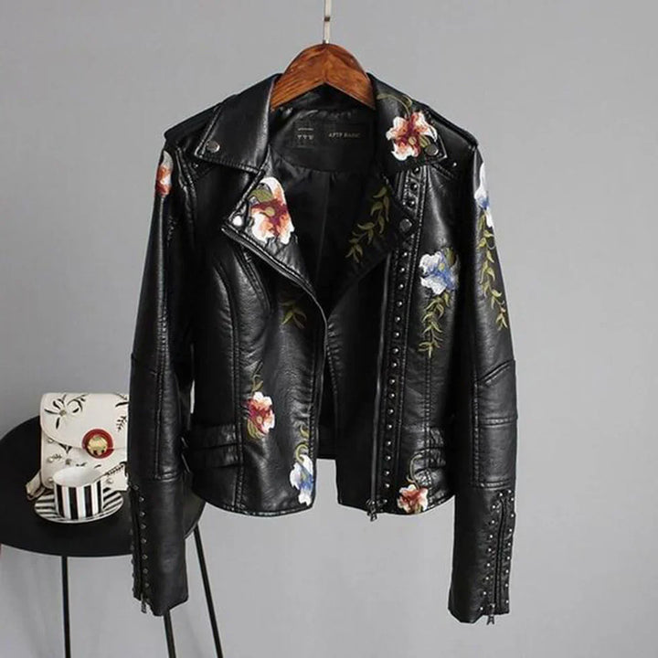 Blumen Damenjacke Elegant Style