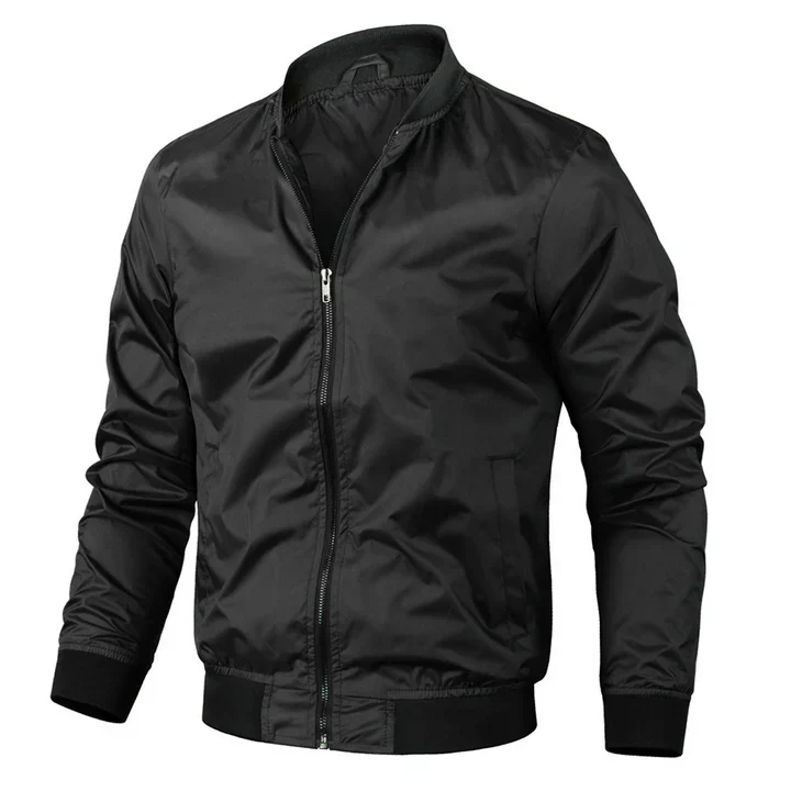 Herren Bomberjacke Modern Stilvoll Elegant