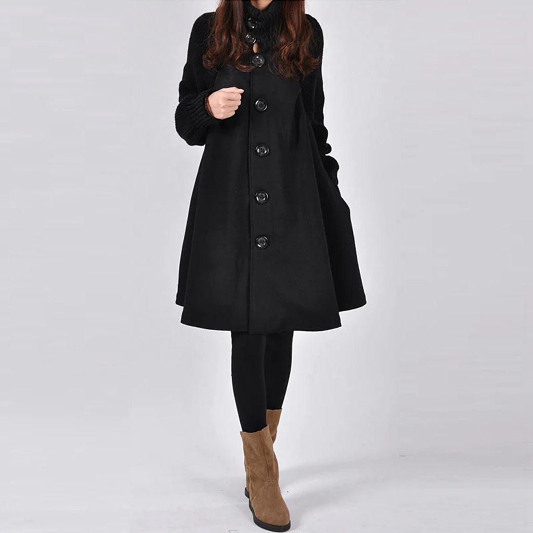 Winterjacke Damen Elegant Schwarz