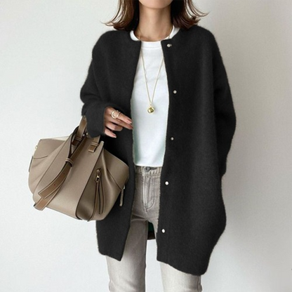 Herbst Cardigan Damen Elegant Warm