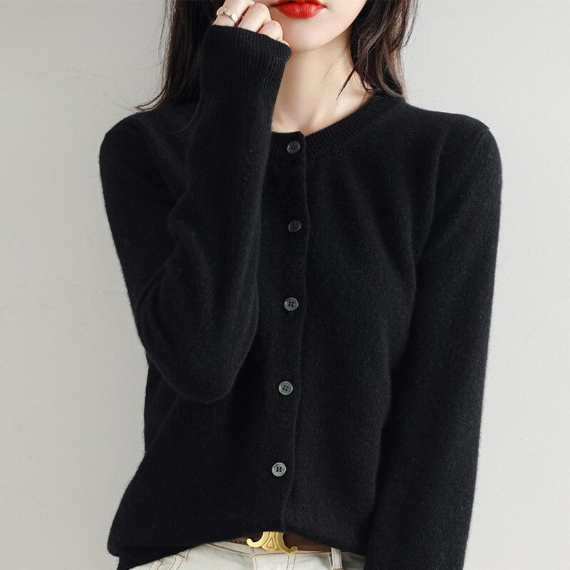Strickjacke Damen Modern Elegant