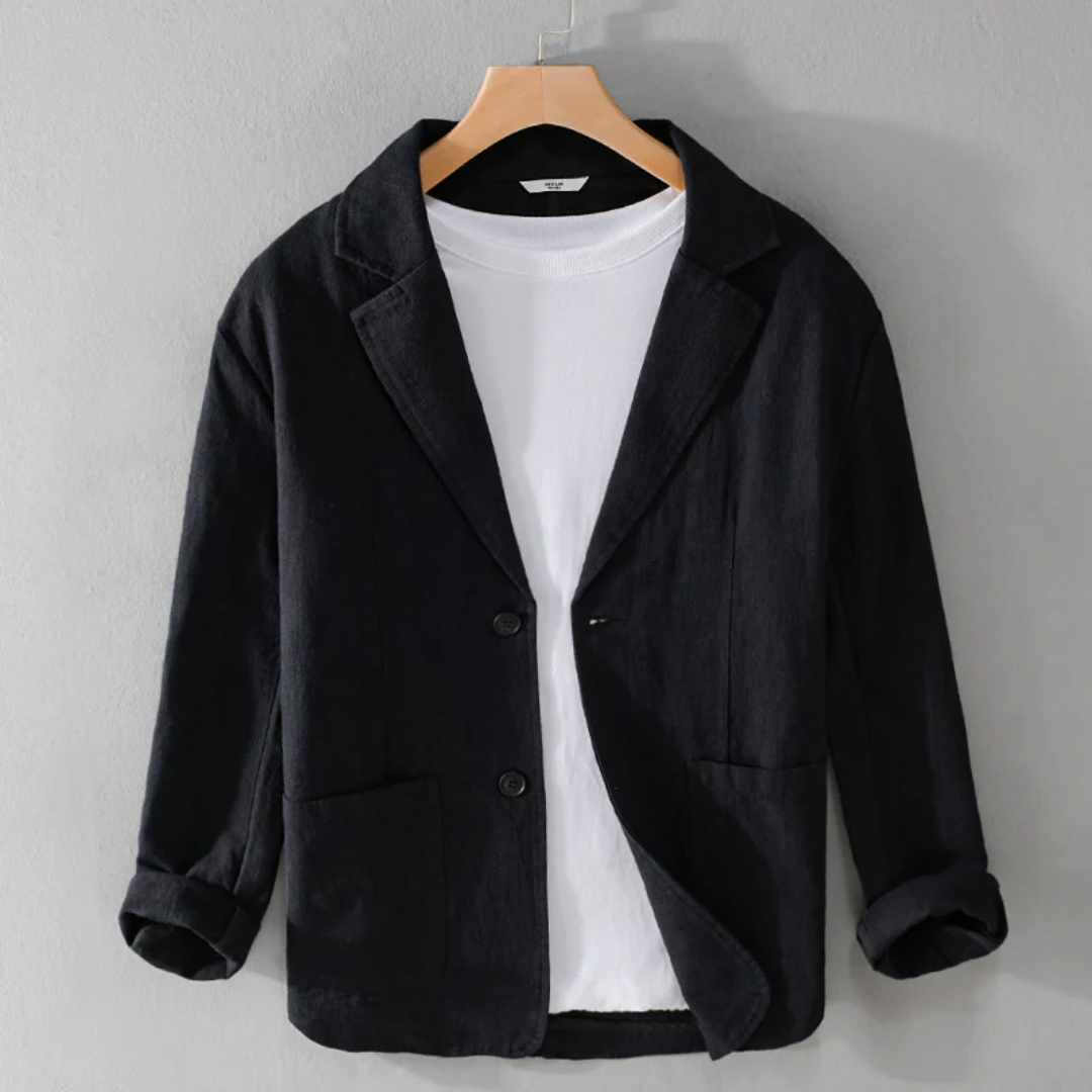 Elegante Leinenjacke Sommer