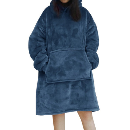 Kuschel-Kapuzenpullover Weich & Warm Polyester - IdealeKleiden