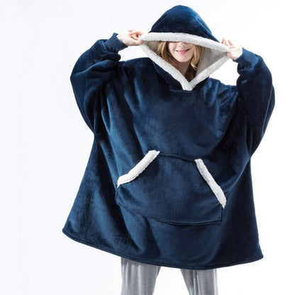 Kuschel-Kapuzenpullover Weich & Warm Polyester