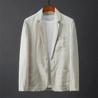 Leichter Leinen Blazer Herren Sommerjacke