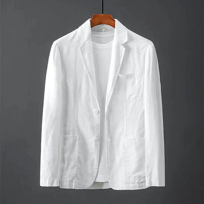Leichter Leinen Blazer Herren Sommerjacke
