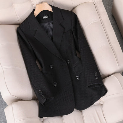 Herbst Blazer Damen Karomuster Chic