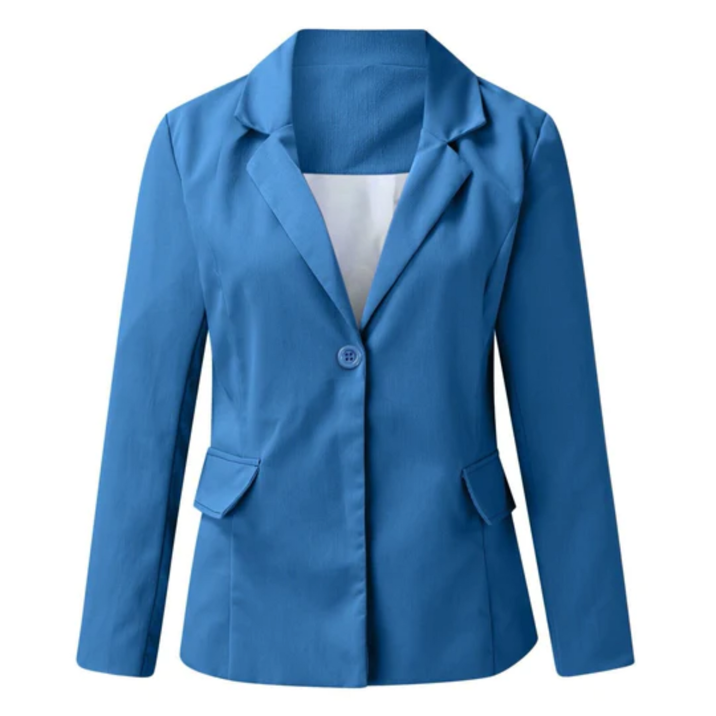 Damen Blazer Modern Offener Schnitt