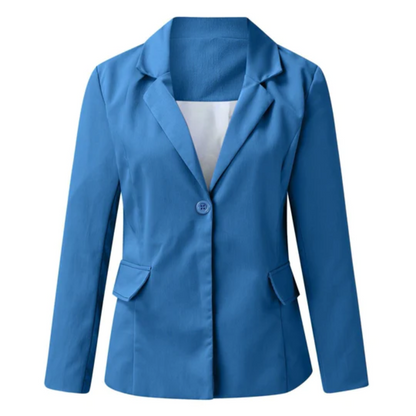 Damen Blazer Modern Offener Schnitt