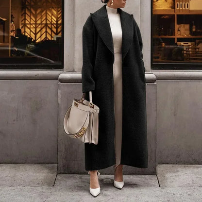 Langer Winter Trenchcoat Damen Warm