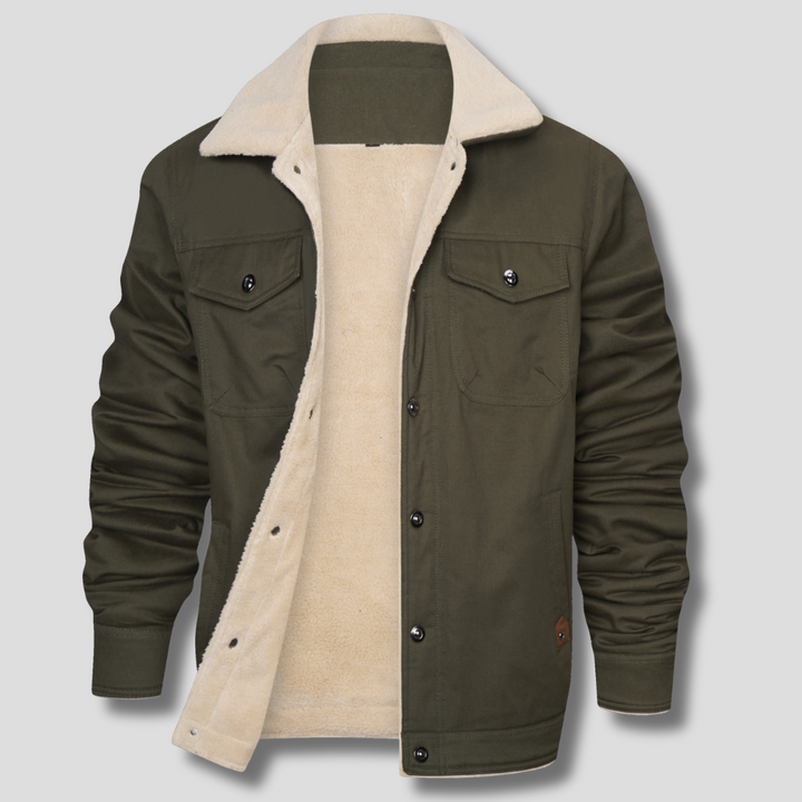 Stylische Herrenjacke Retro Bomber Look
