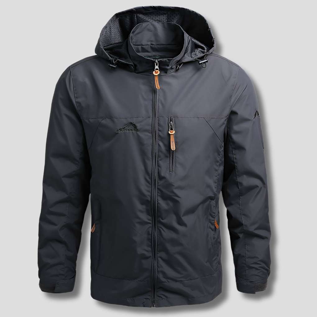 Wasser- und Winddichte Herren Outdoorjacke Regenjacke