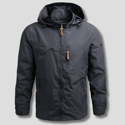 Wasser- und Winddichte Herren Outdoorjacke Regenjacke