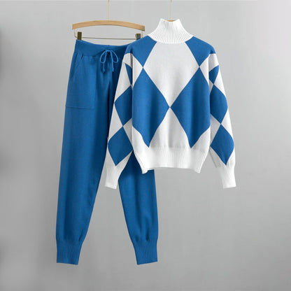 Kuschelige Sweathose und Pullover Set Damen