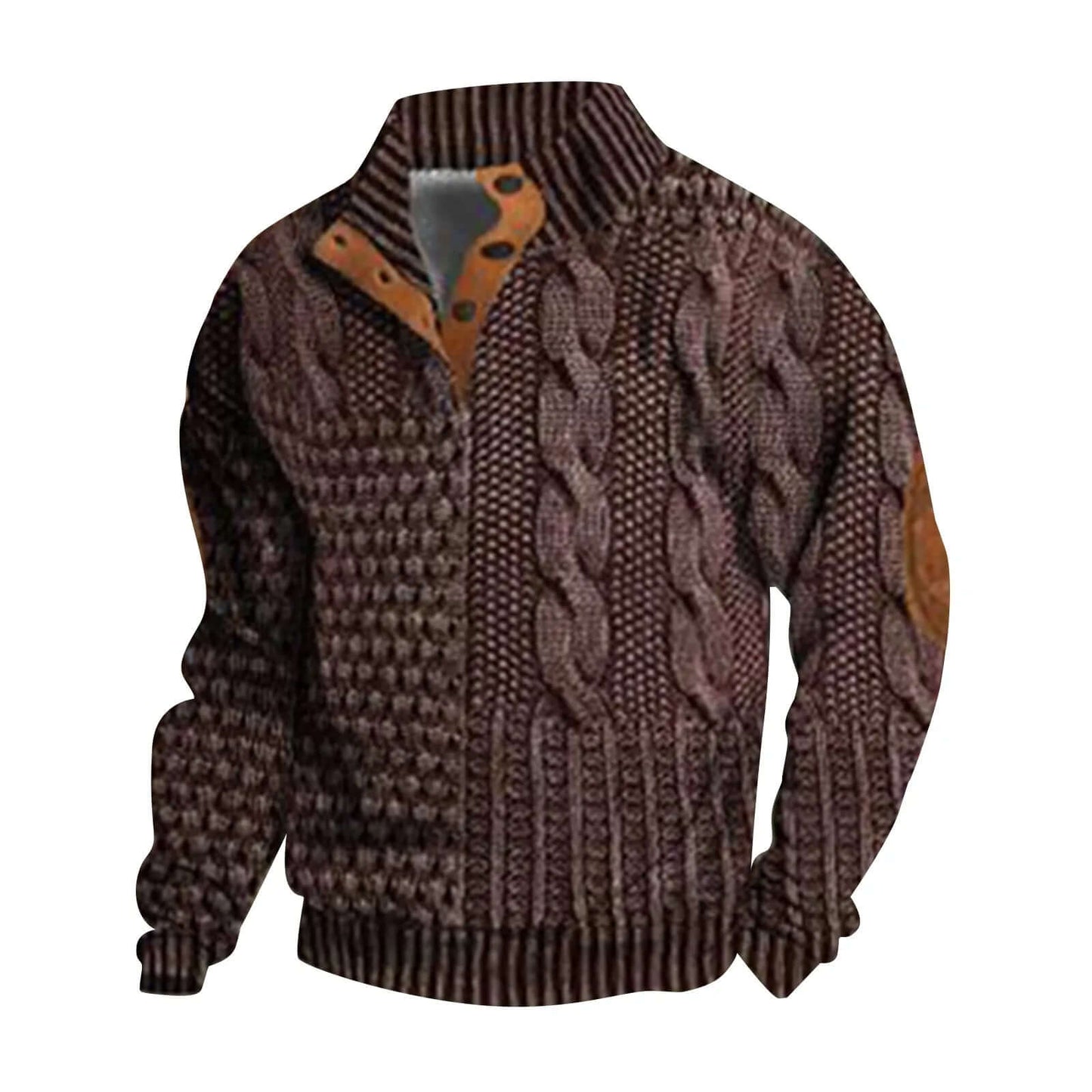 Retro Herrenhemd Langarm Freizeit Style - IdealeKleiden