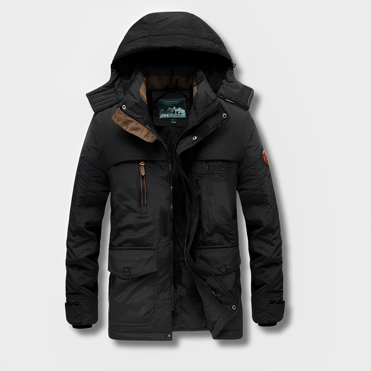 Militärjacke Winter Kapuze Warm
