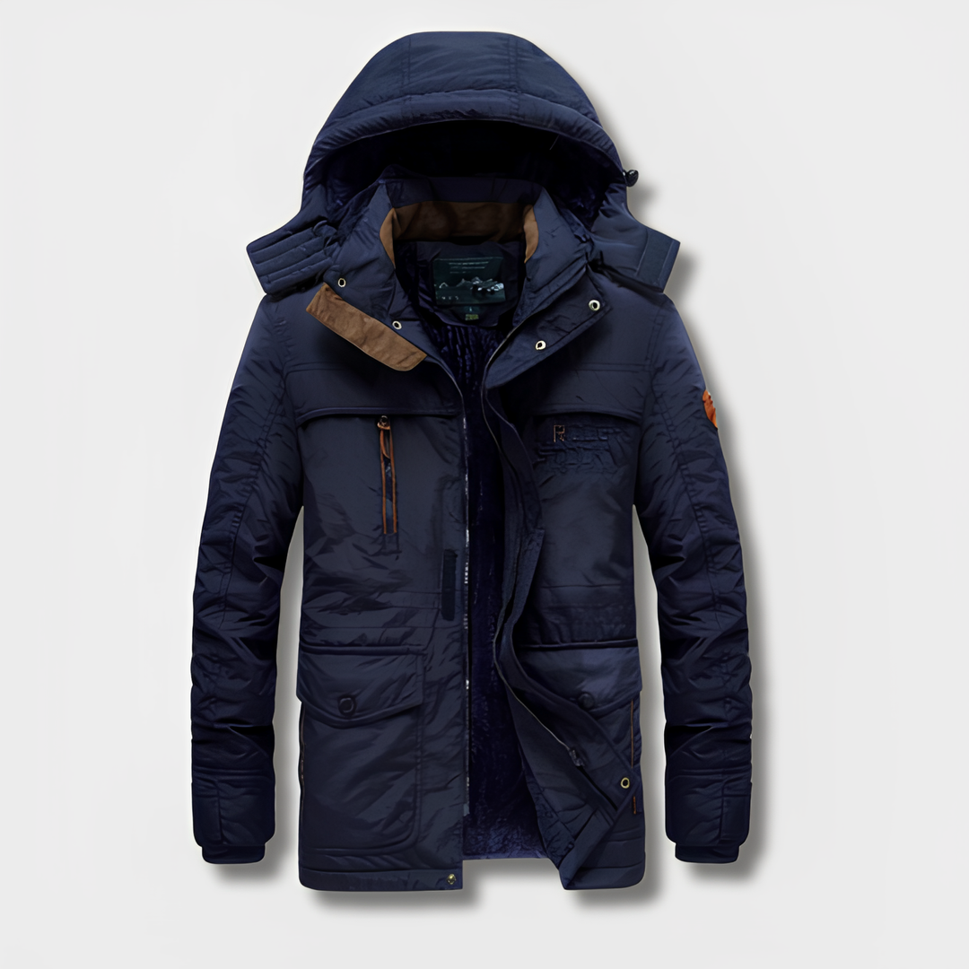 Militärjacke Winter Kapuze Warm