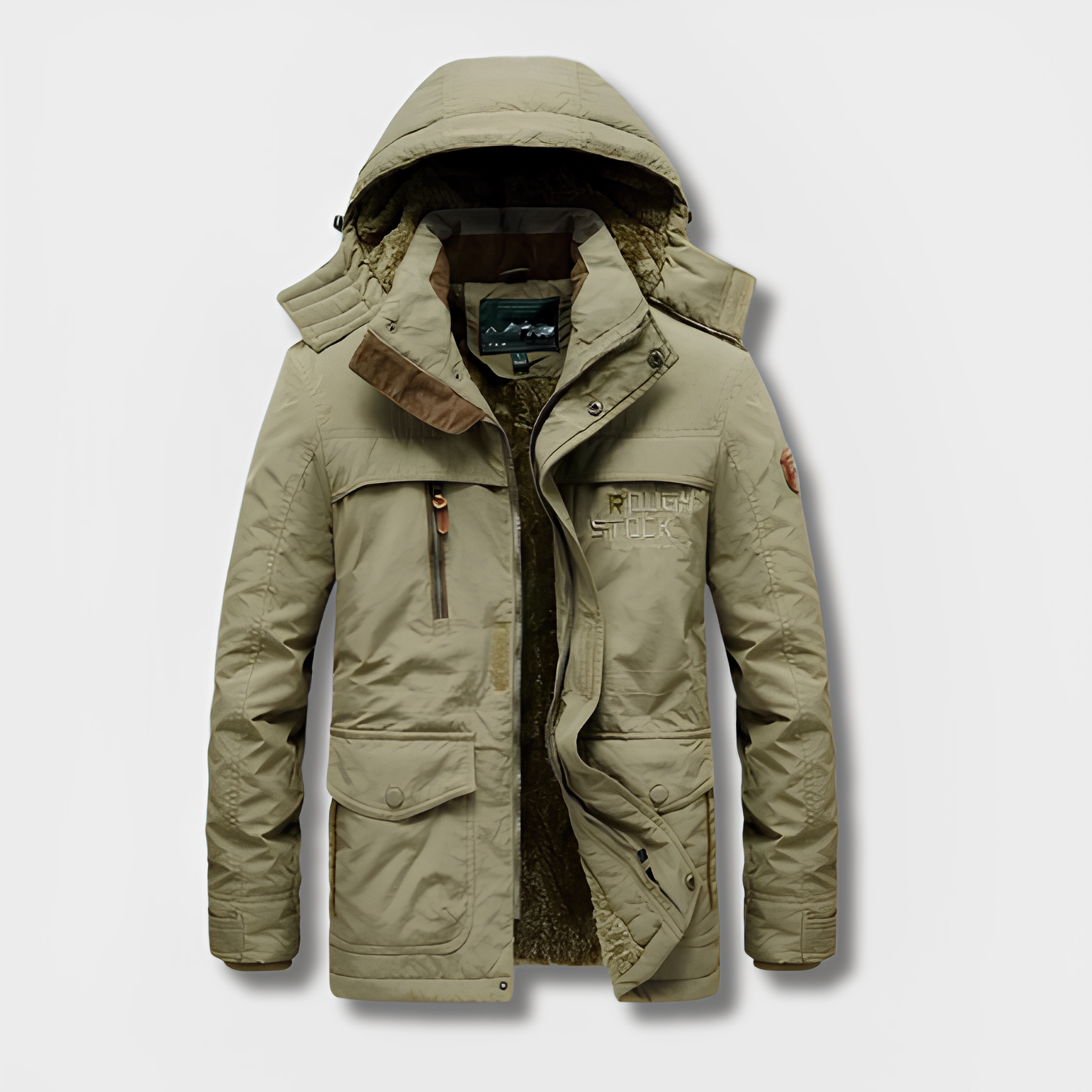 Militärjacke Winter Kapuze Warm