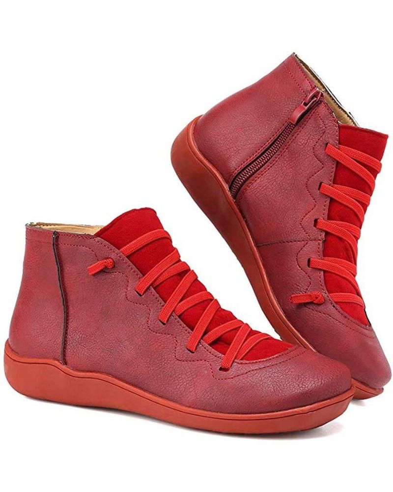 Komfortable Orthopädische Stiefel Bequem