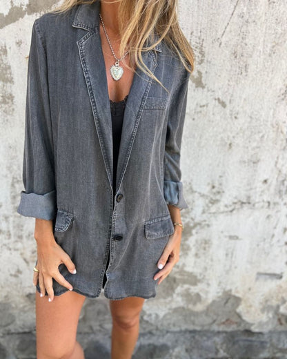 Stylische Blazerjacke Damen Modell