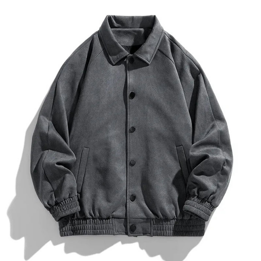 Männer Bomberjacke Oversize Retro Style - IdealeKleiden
