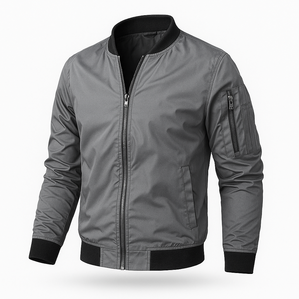 Leichte Herren Bomberjacke Winddicht Sommer