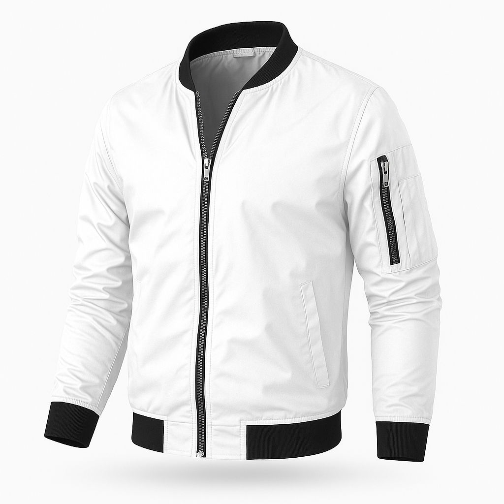 Leichte Herren Bomberjacke Winddicht Sommer