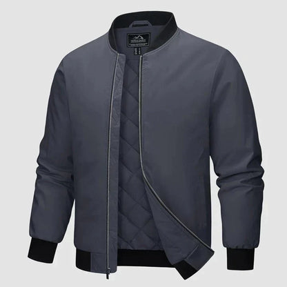 Winter-Bomberjacke Herren Reißverschluss Steppjacke
