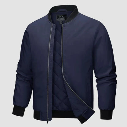Winter-Bomberjacke Herren Reißverschluss Steppjacke