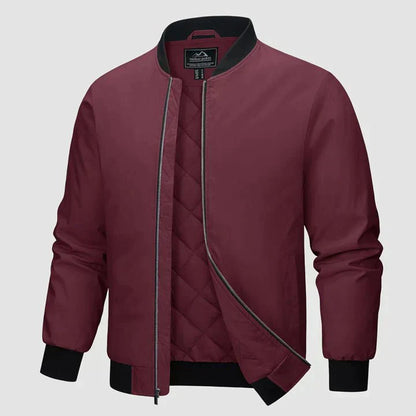 Winter-Bomberjacke Herren Reißverschluss Steppjacke - IdealeKleiden