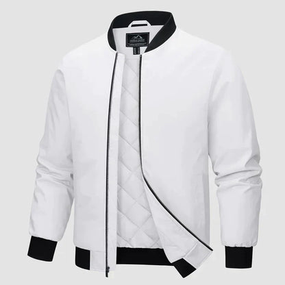 Winter-Bomberjacke Herren Reißverschluss Steppjacke