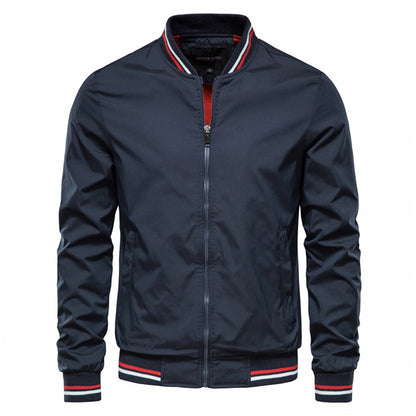 Herren Sommerjacke Winddicht ZIP