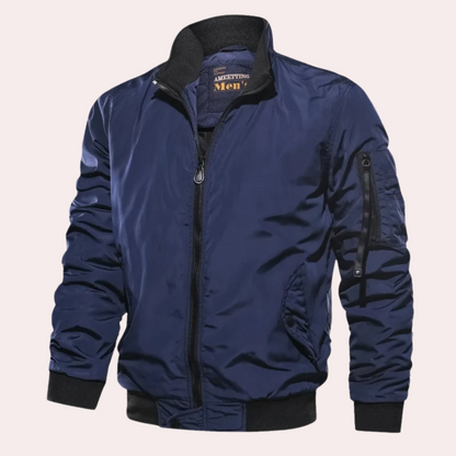 Herren Bomberjacke Sommer Winddicht