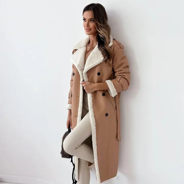 Stylische Damenjacke Lang