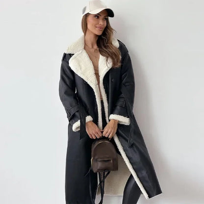 Stylische Damenjacke Lang