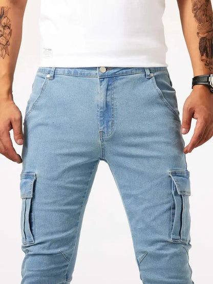 Bequeme Herren Cargohose Relaxed Fit
