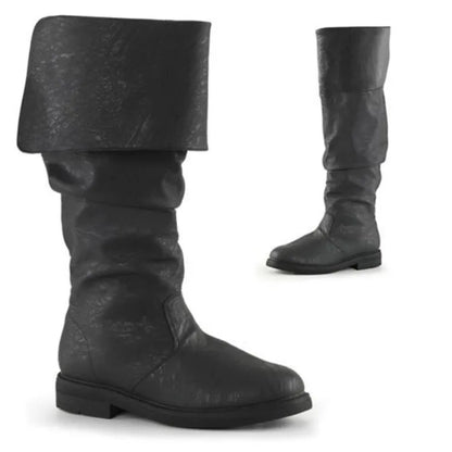 Herren Stiefel Thigh High Leder - IdealeKleiden