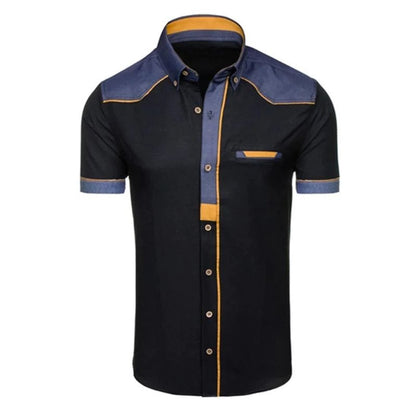 Modisches Slimfit Polo-Shirt mit Tasche Jeans