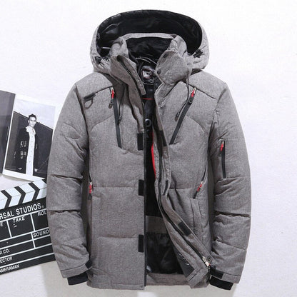 Wattierte Winterjacke Damen Kapuze Warm