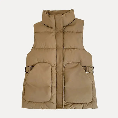 Daunenweste Damen Warm Baumwolle