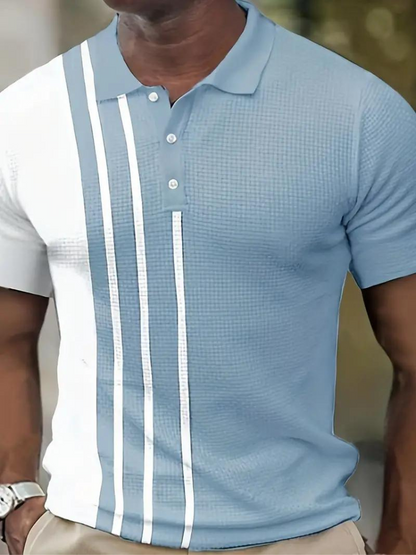 Modisches Polo T-Shirt Herren Kurzarm